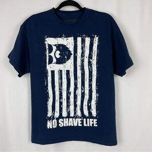 No Shave Life Graphic T-Shirt Size Large
